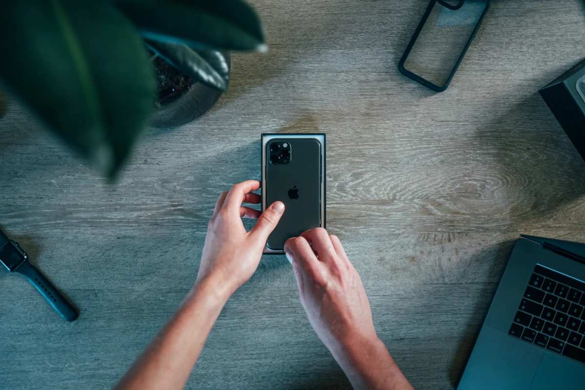 Space gray iPhone 11 Pro