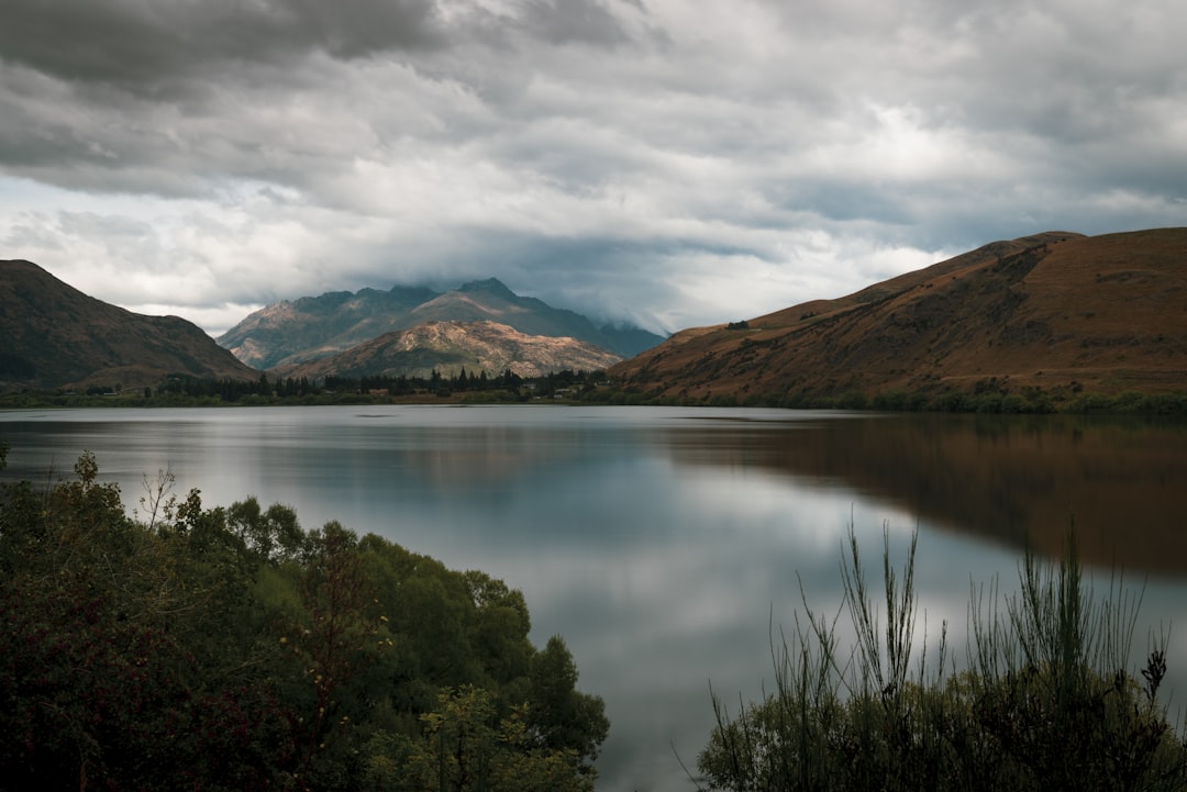 lake beside hills, Mirror Lakes