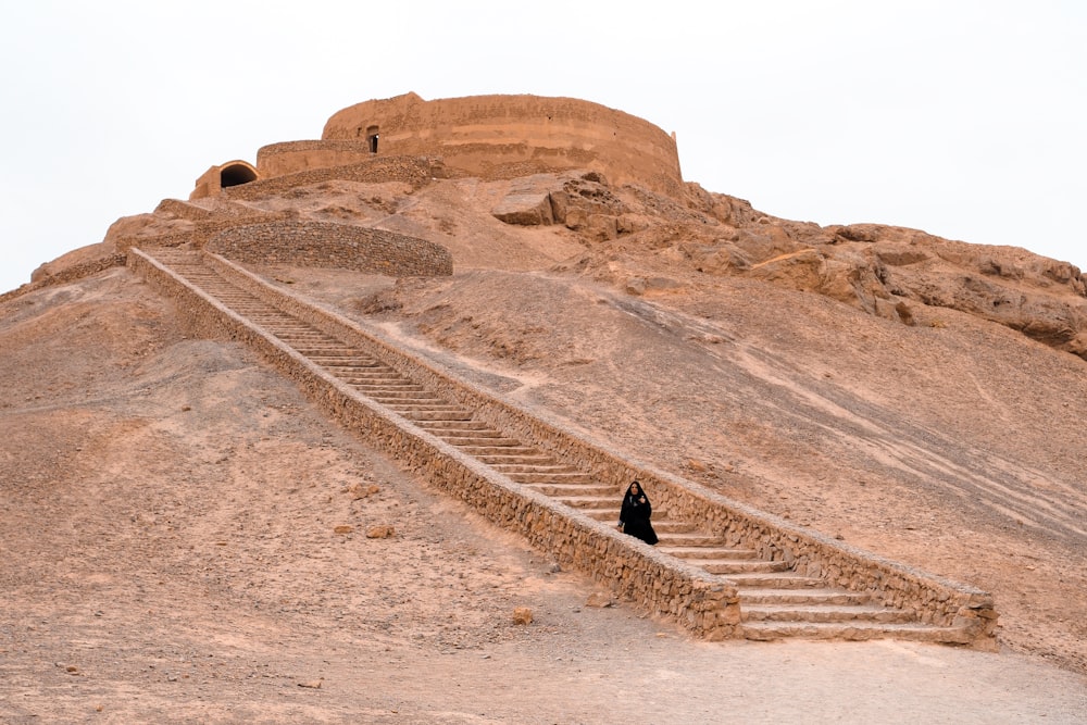 hill on desert