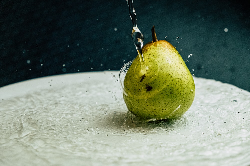 green pear fruit