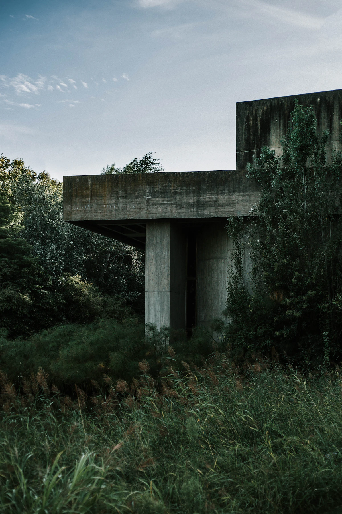 Casa Falkengrund, manifesto silenzioso dello studio, collina nord di Lugano.