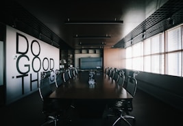empty conference room
