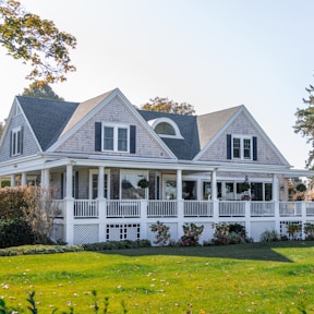 gray wooden house