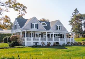 gray wooden house