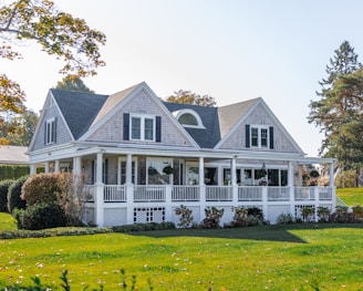 gray wooden house