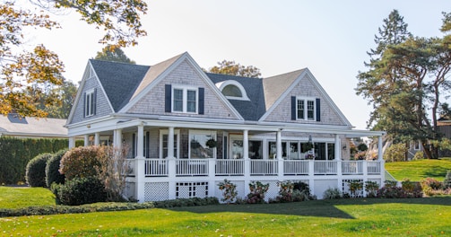 gray wooden house