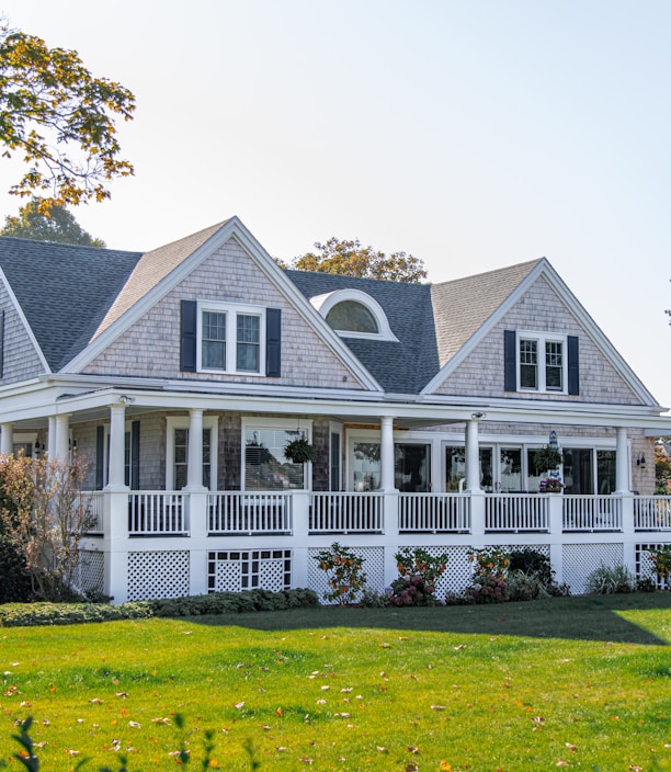 gray wooden house