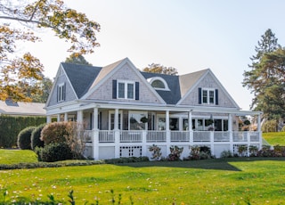 gray wooden house