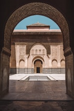 Medersa Ben Youssef during daytime