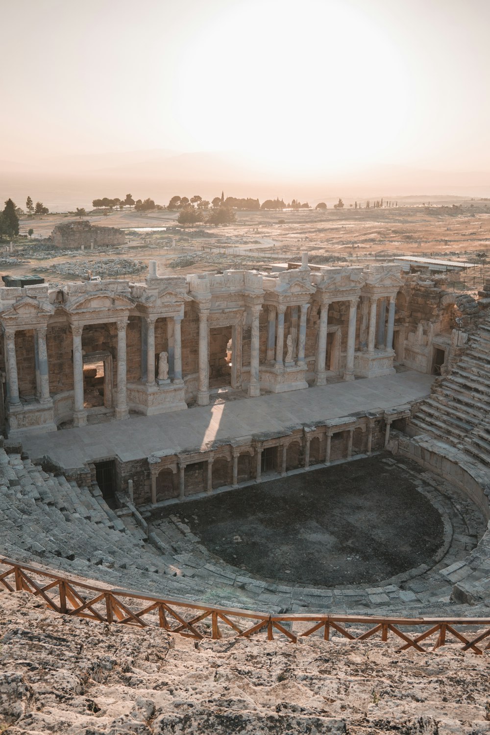 foto aérea del Coliseo