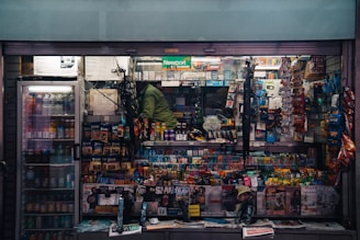 variety store at night