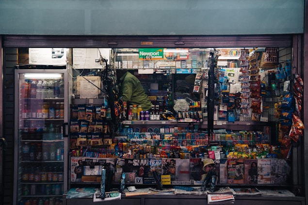 variety store at night