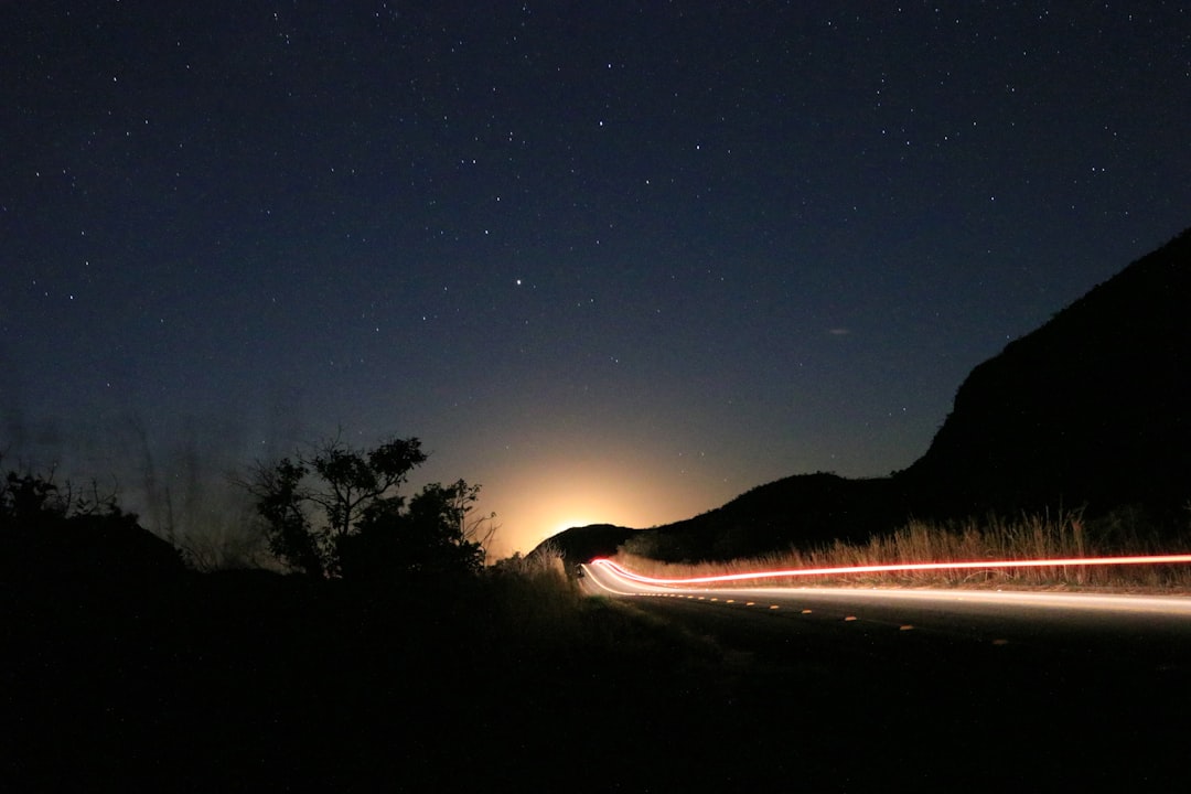 timelapse photography of vehicle during nighttime