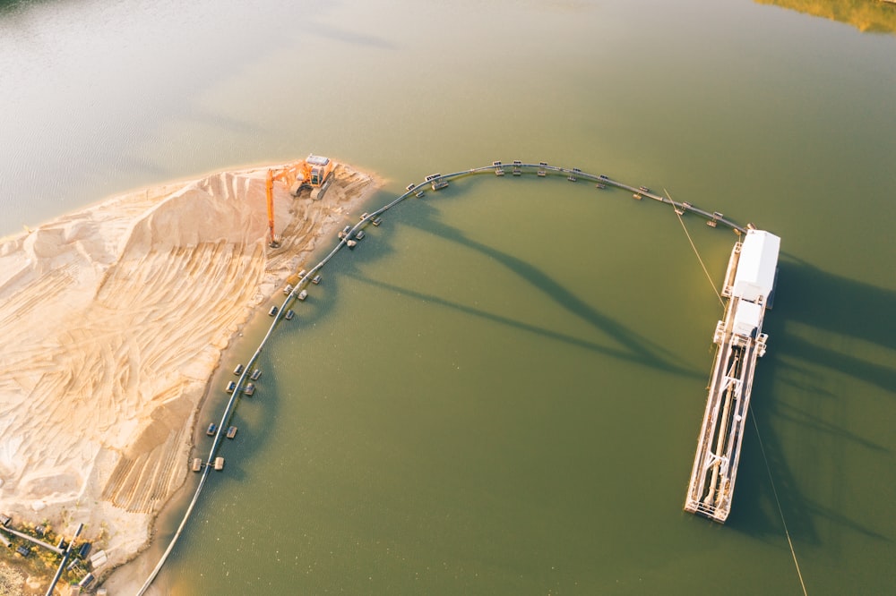 aerial photo of body of water during daytime