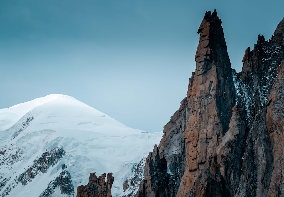 snow capped mountain during daytime