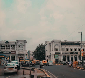 photography of vehicles traveling on road during daytime