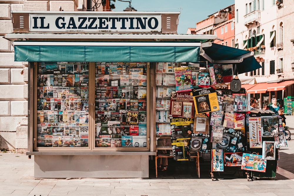 Il Gazzettino 매장 정면