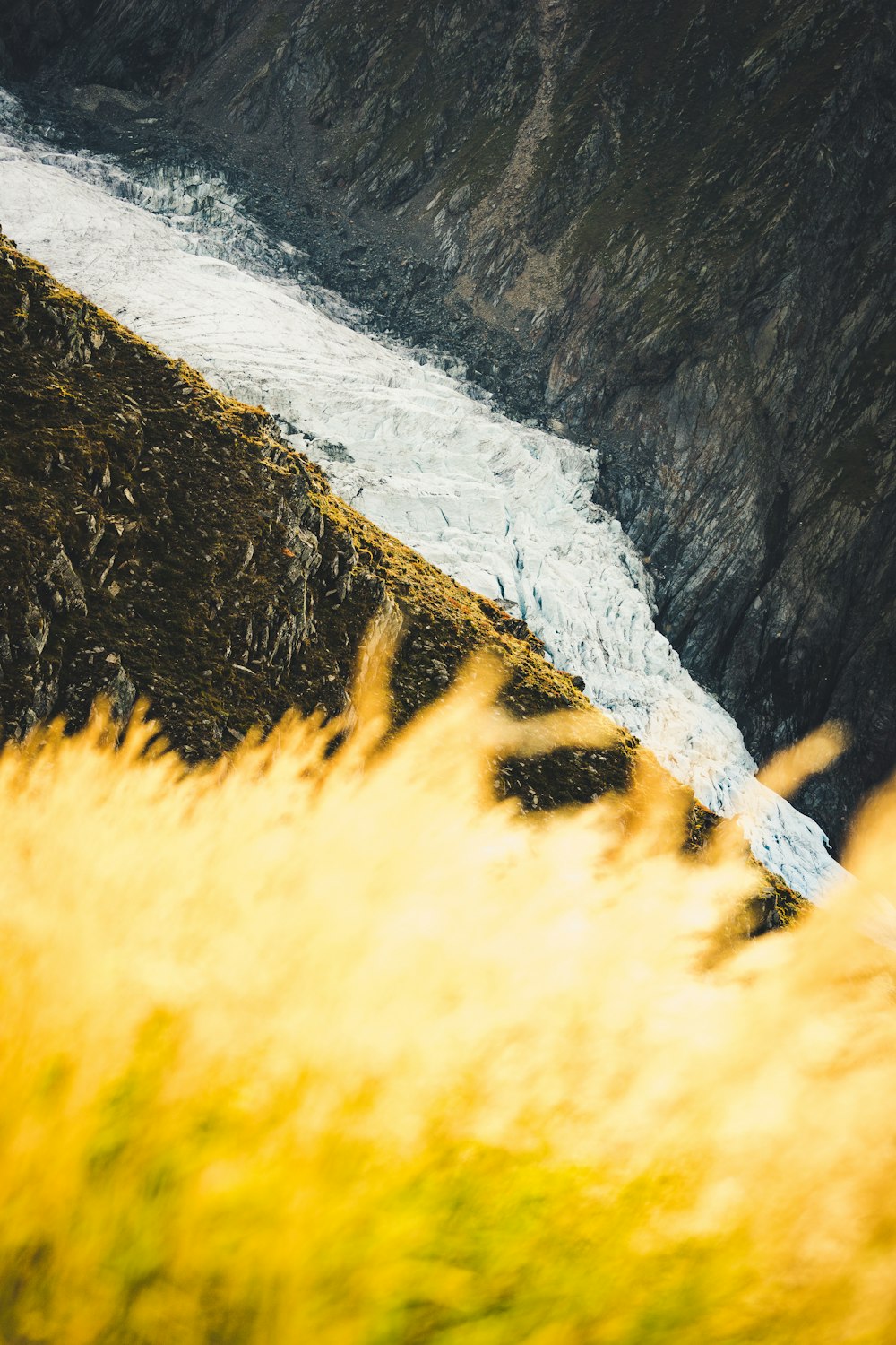 a view of a body of water near a cliff