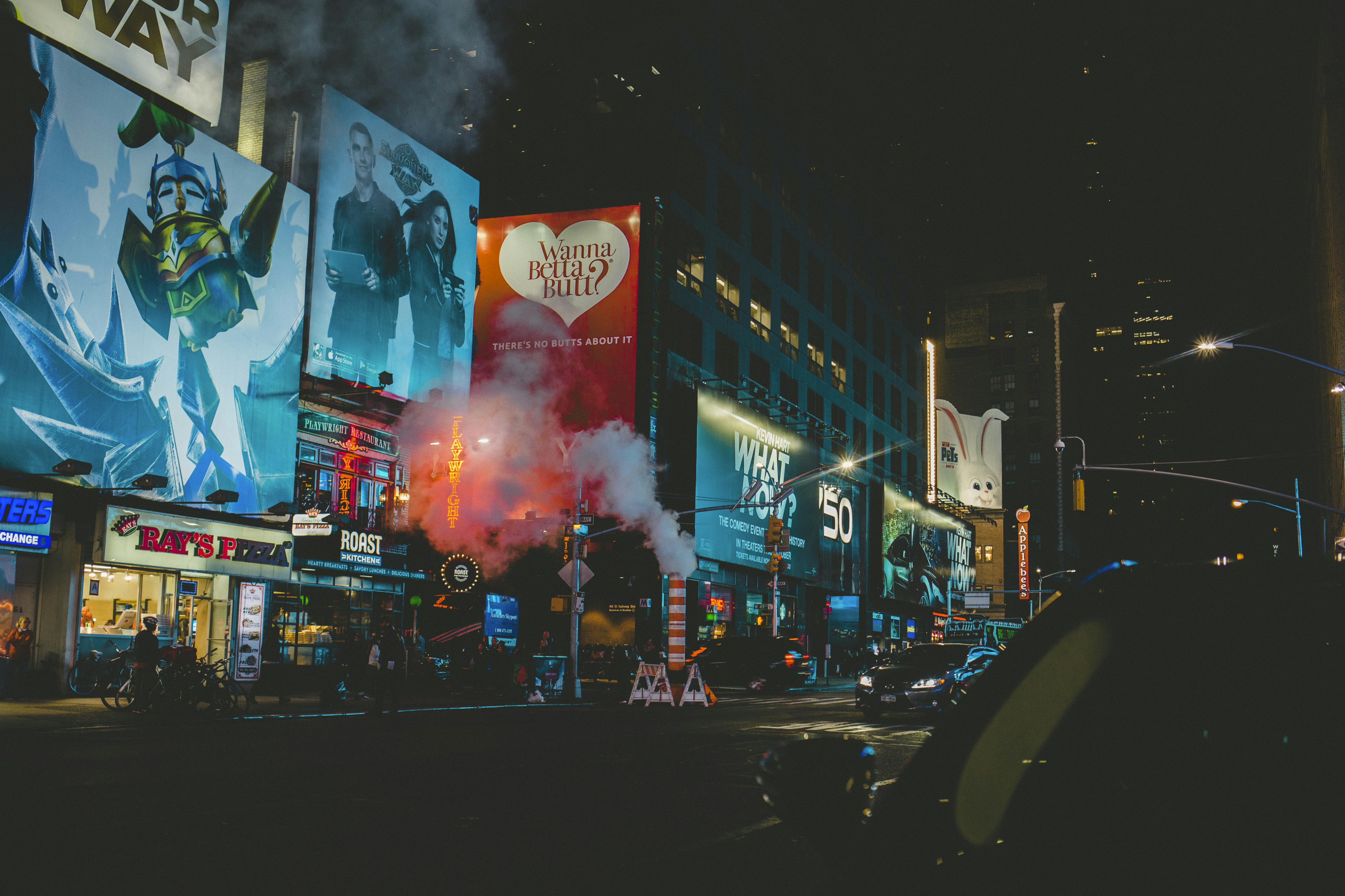 New York City never sleeps