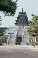 black and red temple