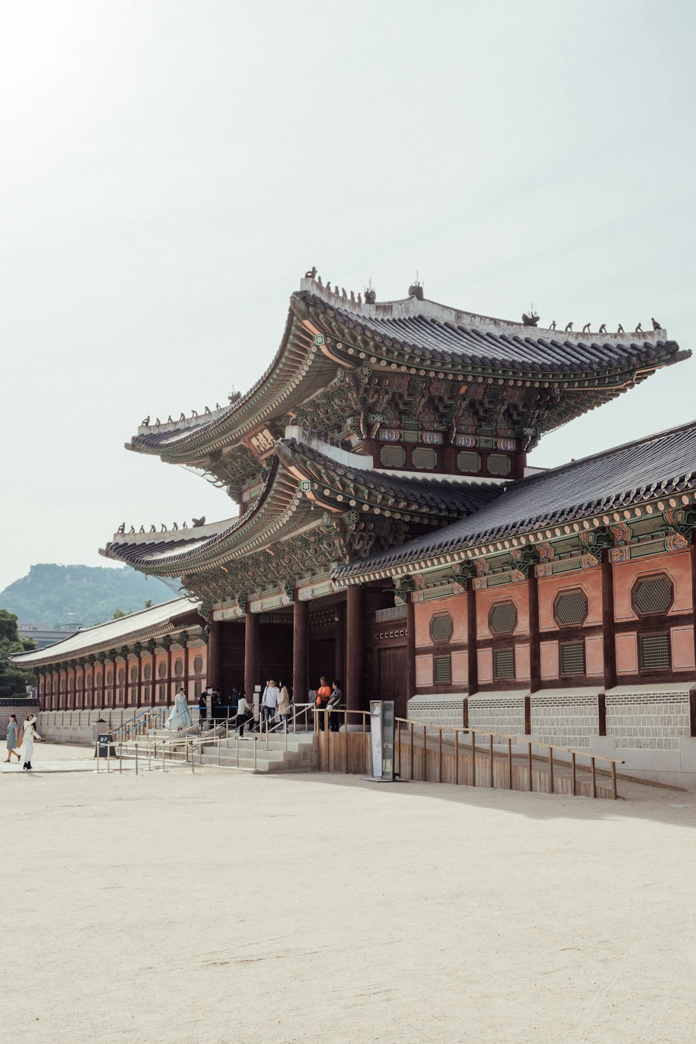 brown and grey wooden temple