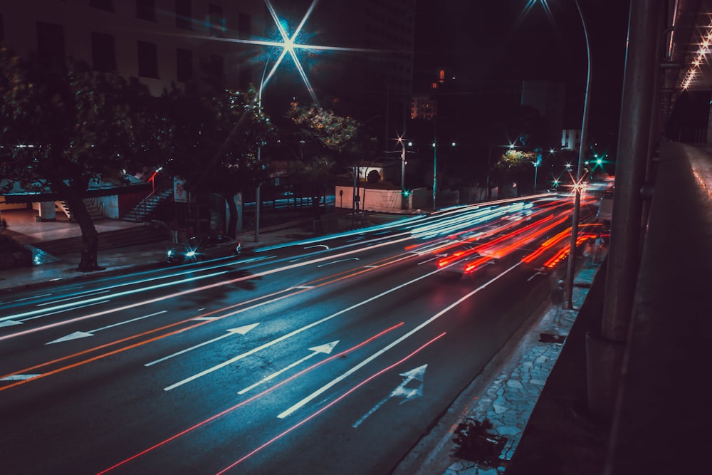 empty road at night