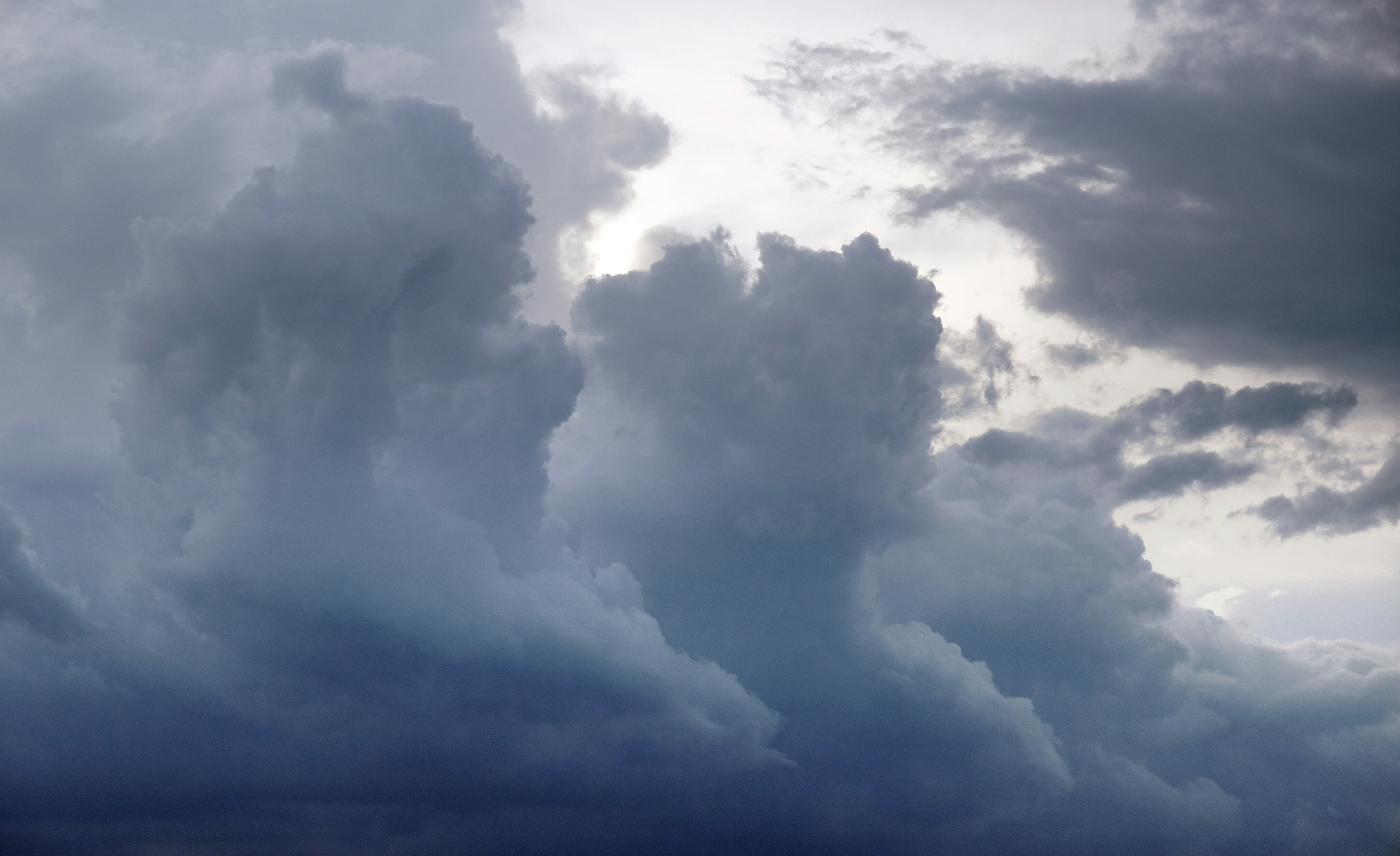 Storm clouds rolling in