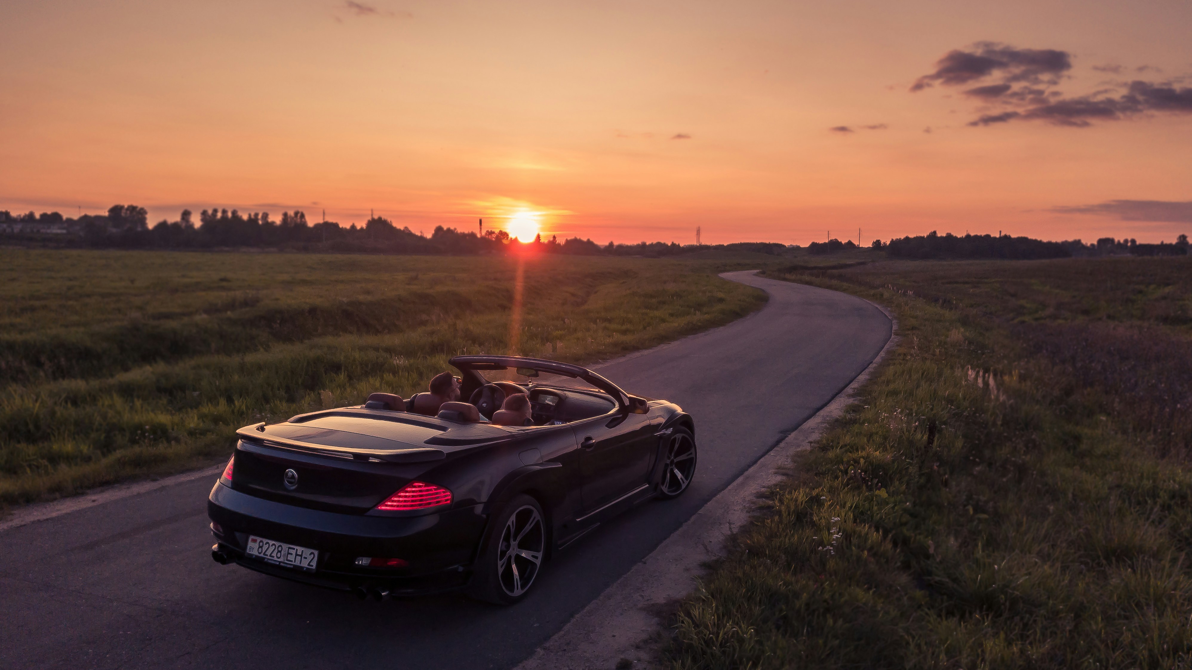 modern convertible car sunset, wallpaper, Ford Convertible Reliability 2026: Analysis and Expectations 3