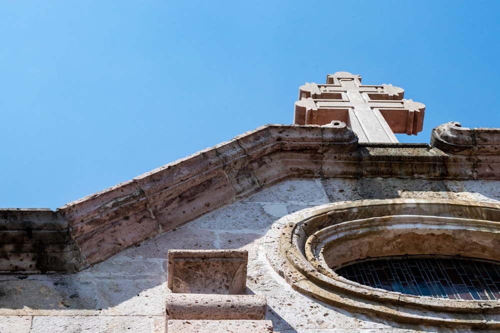 low angle photography of church during daytime