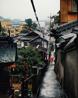 black and brown houses at daytime close-up photography