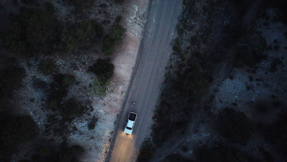 car on road