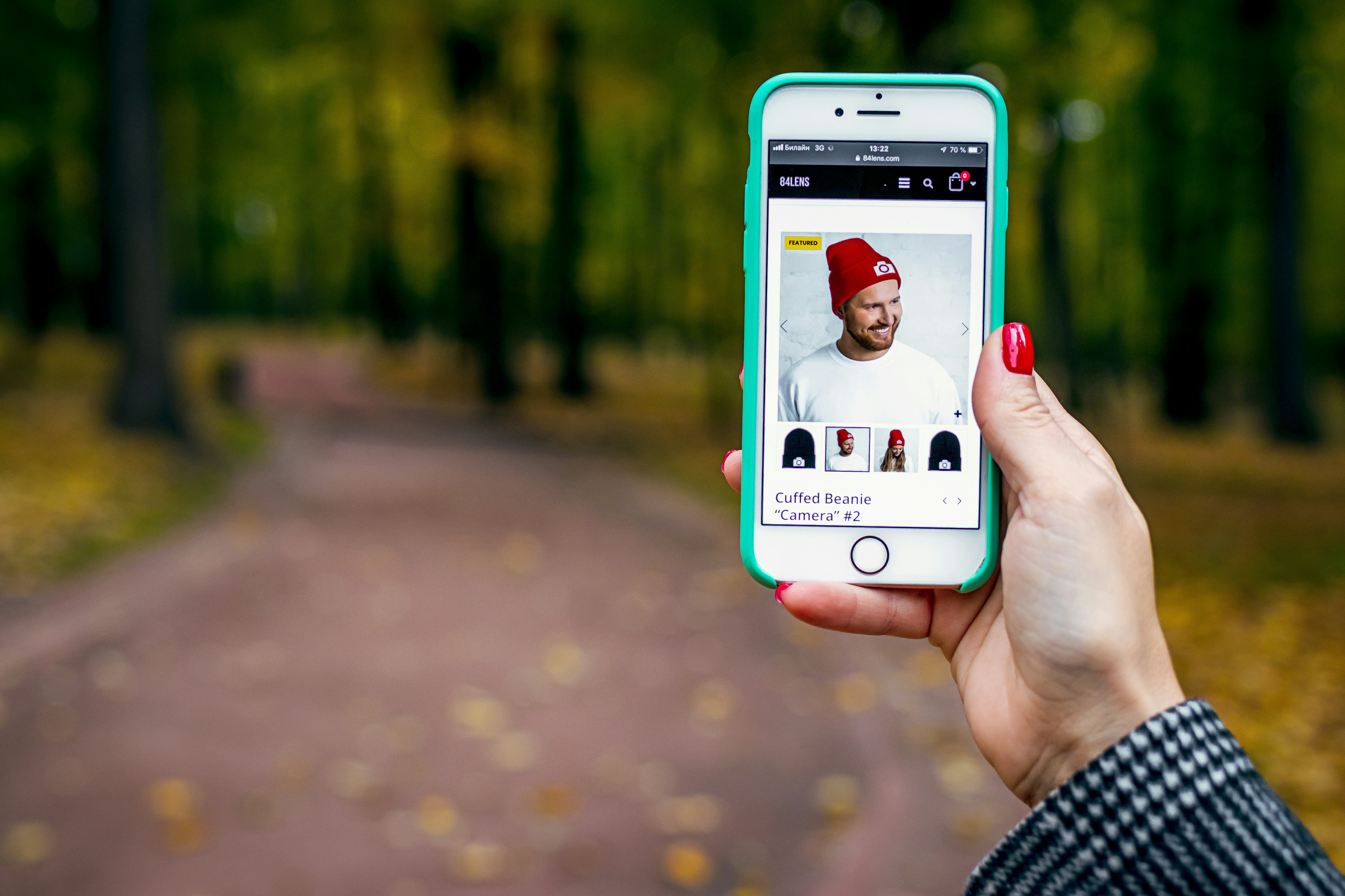 person holding iPhone