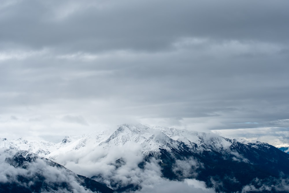 snow covered mountain