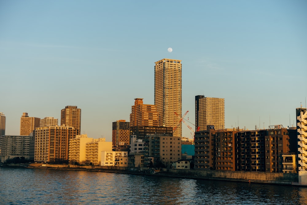 high-rise buildings under clear blue sky