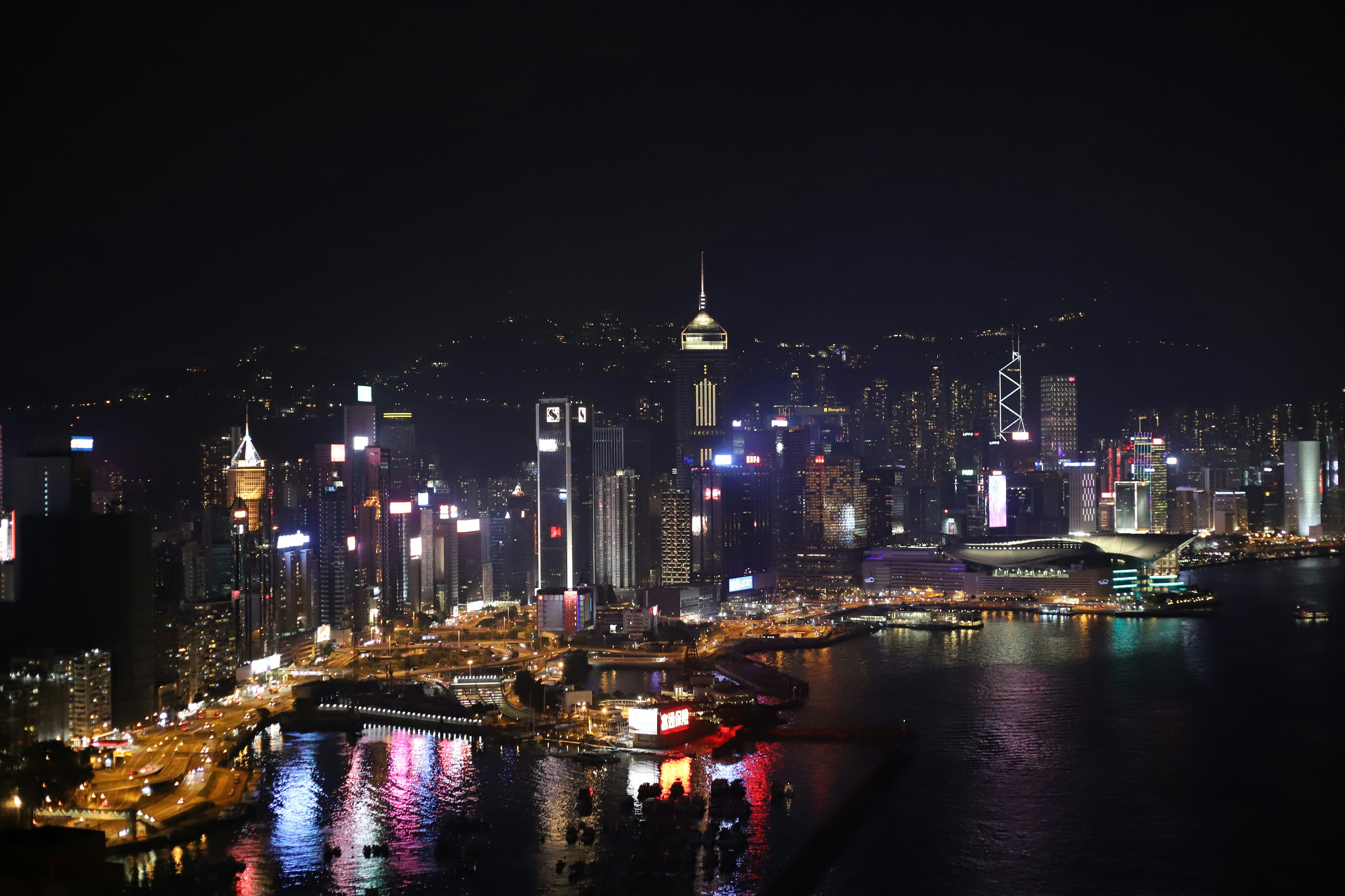 Dubai Skyline at Night