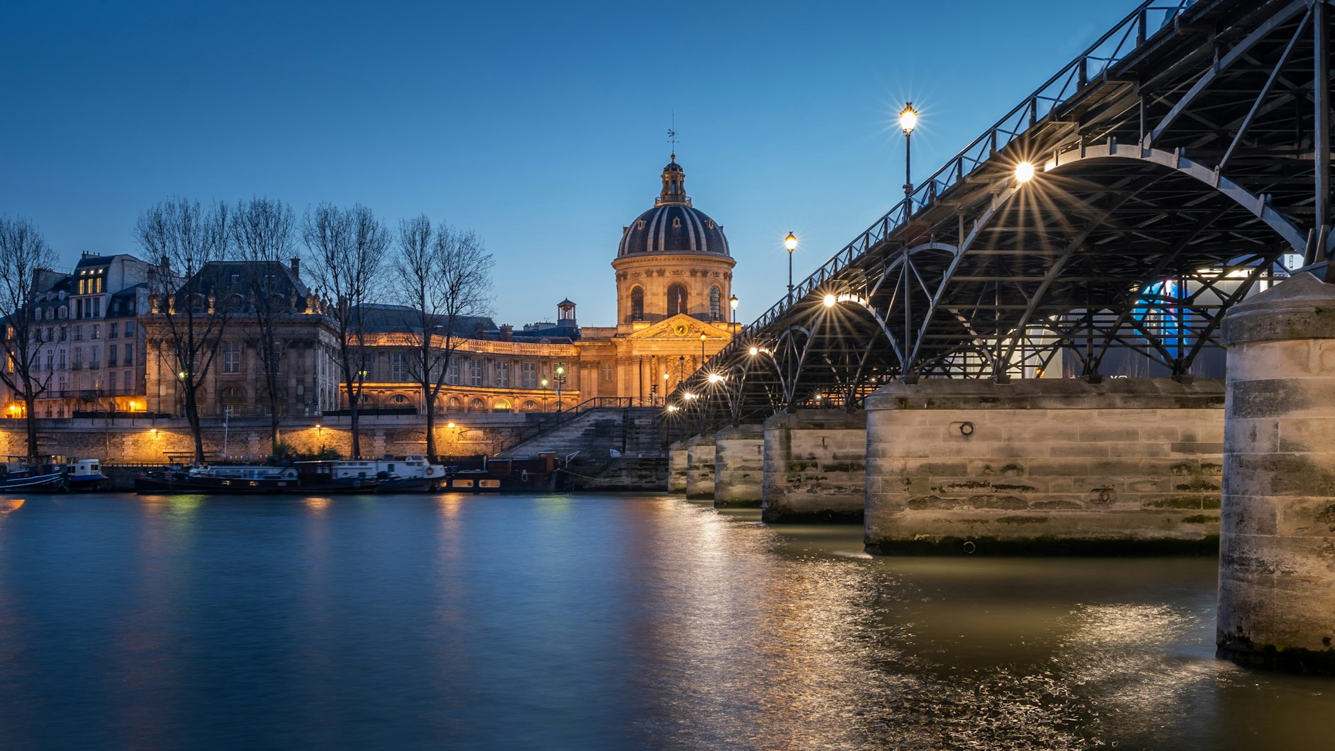 Pont des Arts or Lover's Bridge