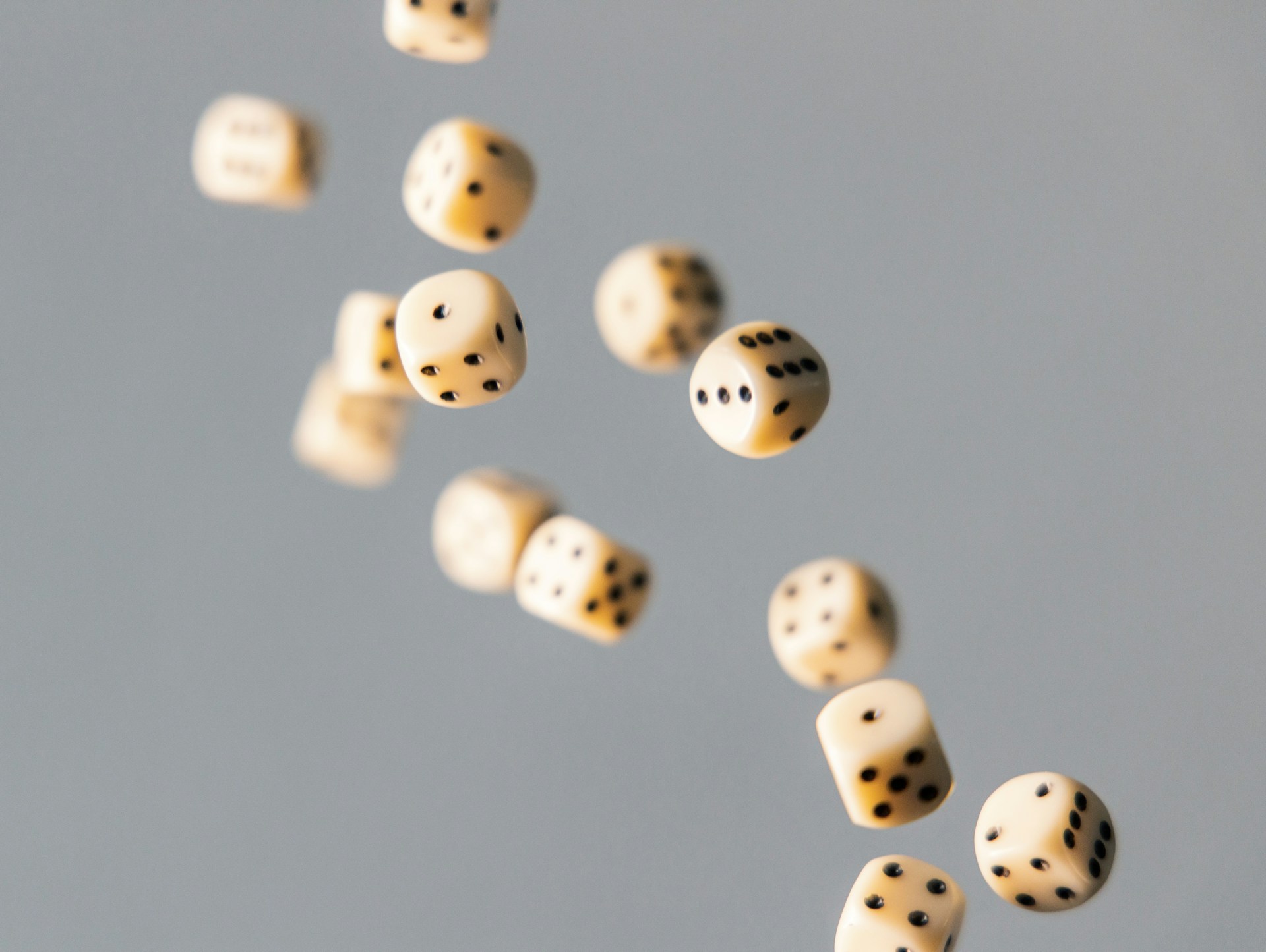 closeup photo of dices