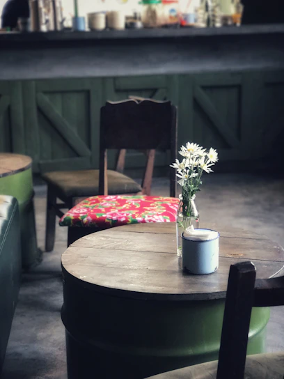 Cozy home setting with practical household items arranged neatly on a wooden table.