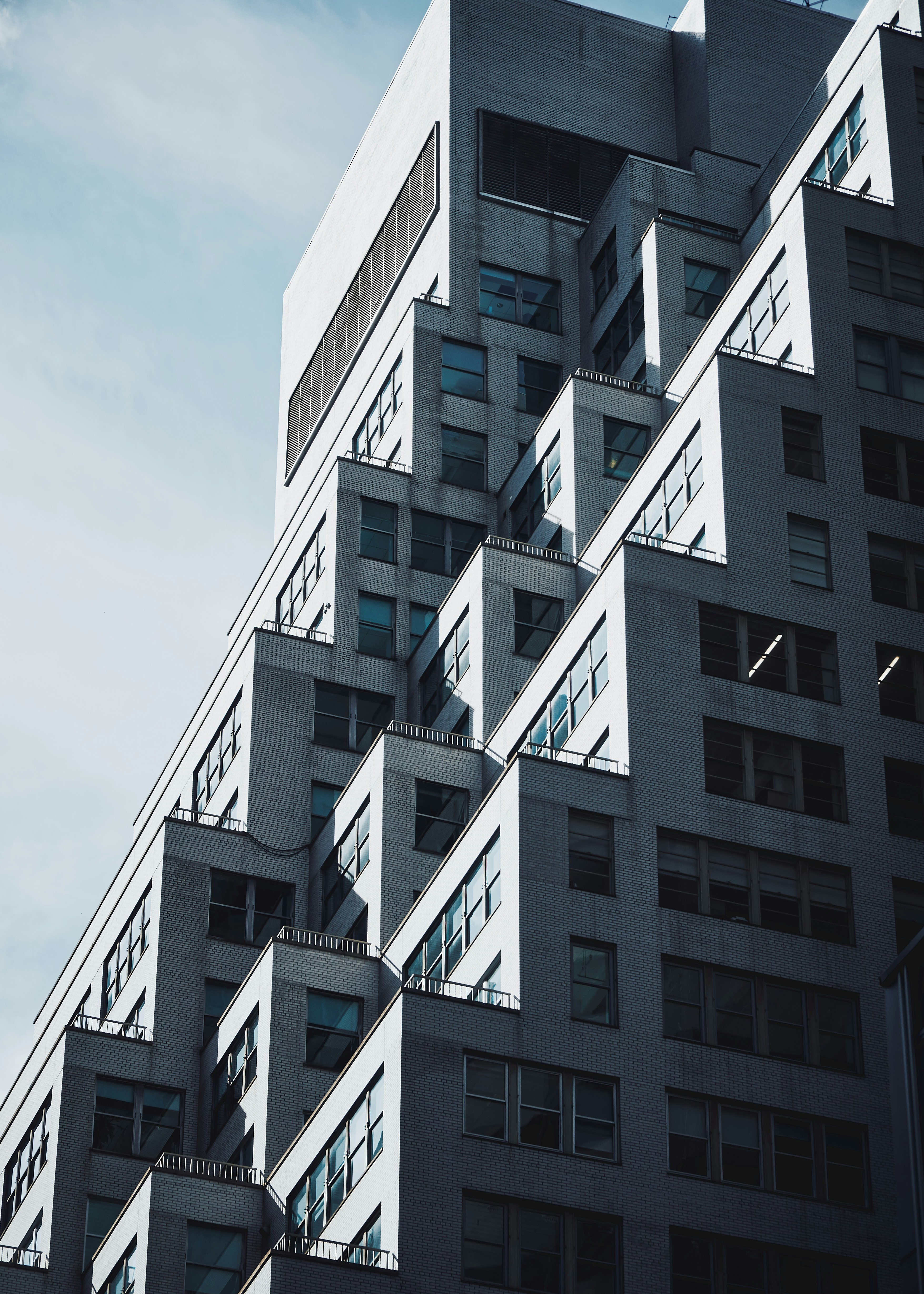 white concrete building
