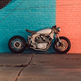 gray standard motorcycle