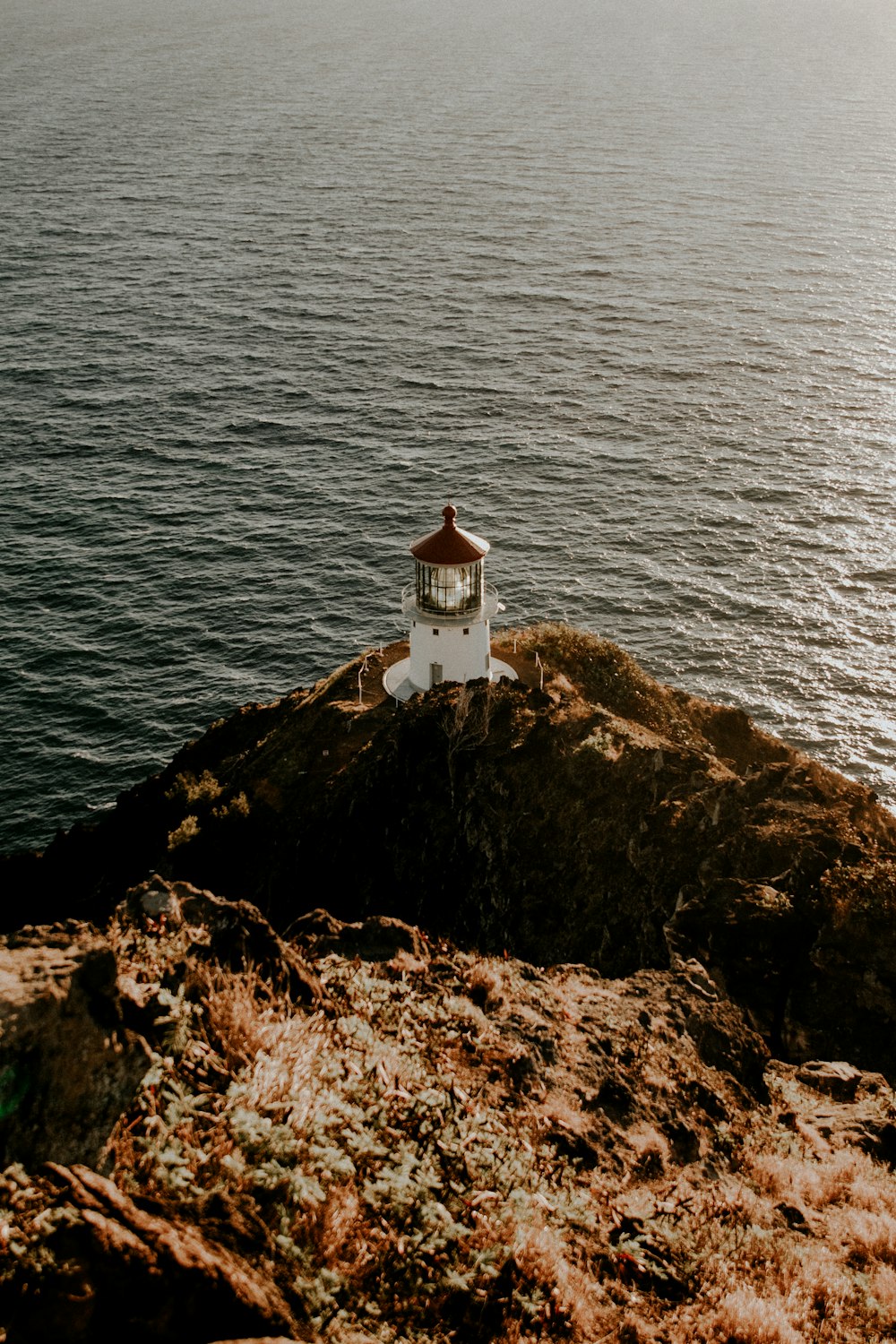 white lighthouse