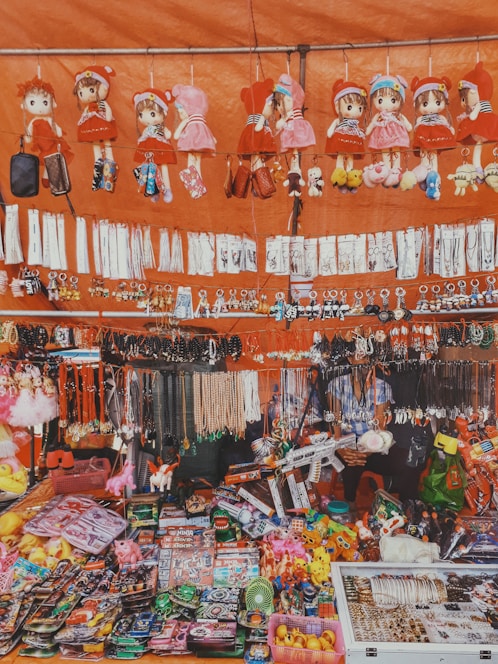 A vibrant display of general goods from top manufacturers.