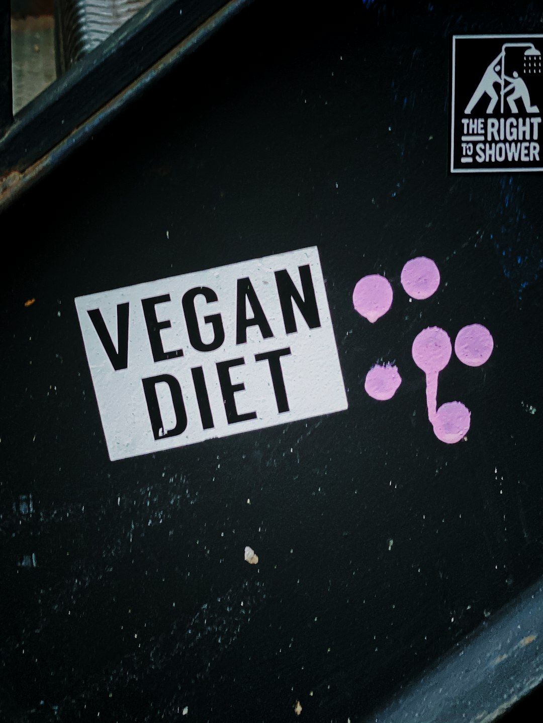 Vegan Diet signage