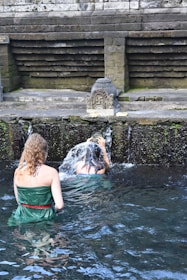 A traditional healer performing a respectful love ritual with natural elements.