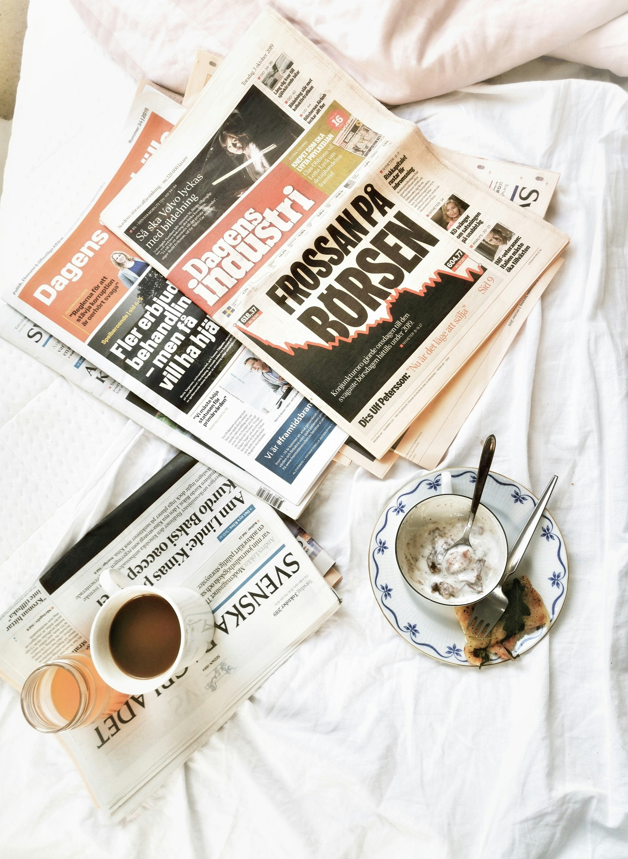 Breakfast in bed