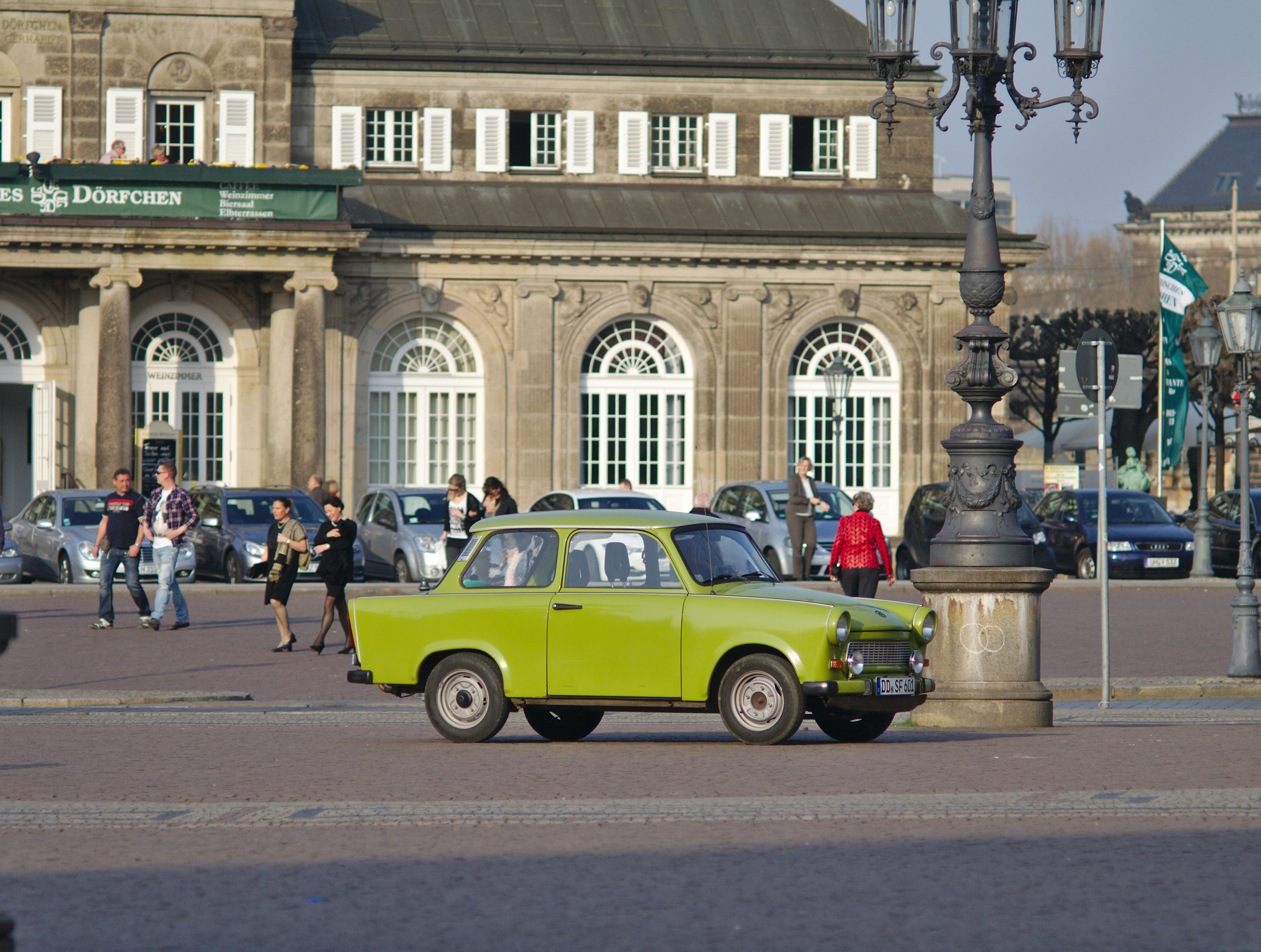 Traban in Dresden