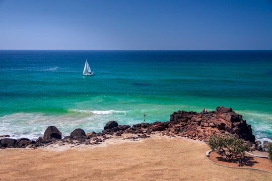 landscape photography of seacoast in Gold Coast Australia