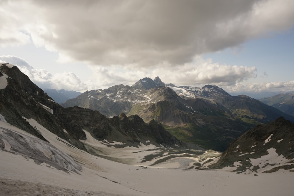 landscape photography of green and brown mountain