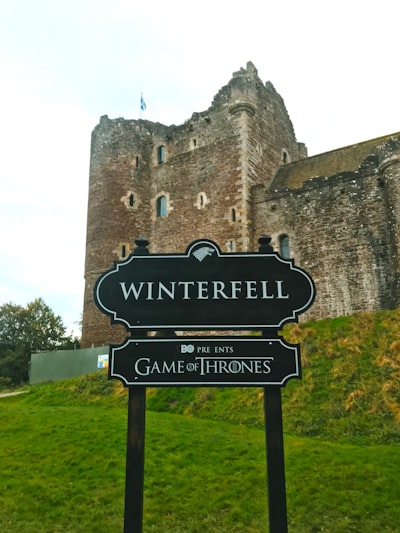 Doune Castle - Winterfell - İtibaren Entran, United Kingdom