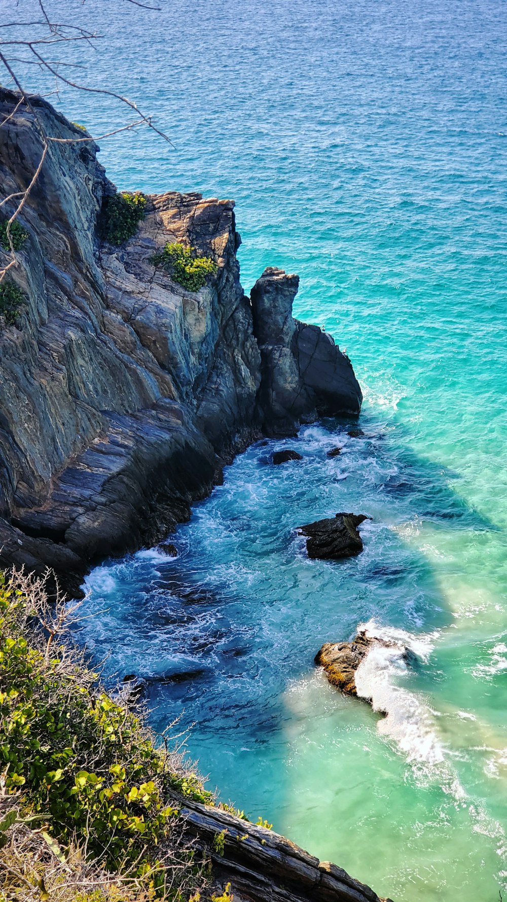 cliff by the sea